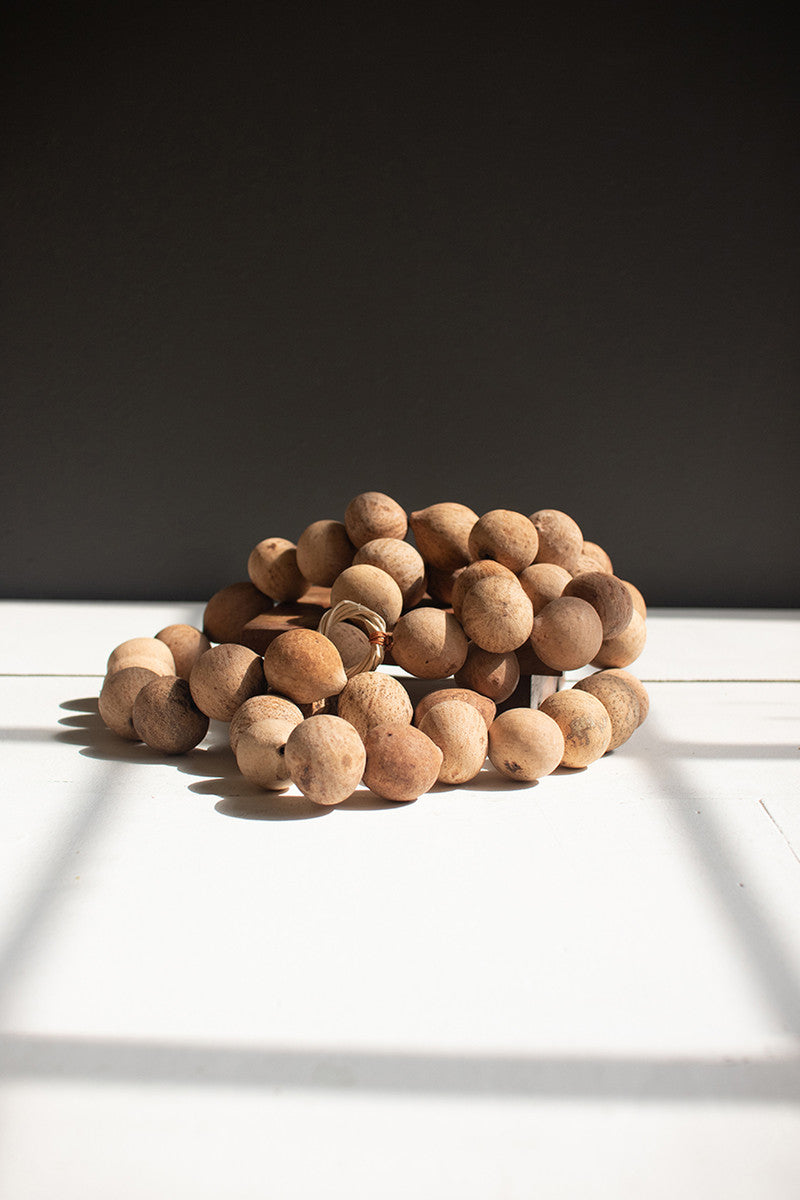 DRIED GOURD BALL GARLAND