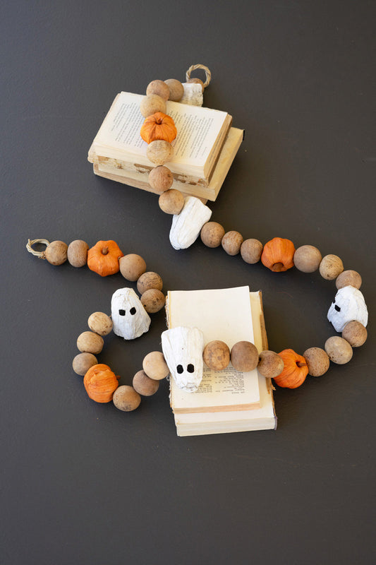 Gourd, Ghost and Pumpkin Garland