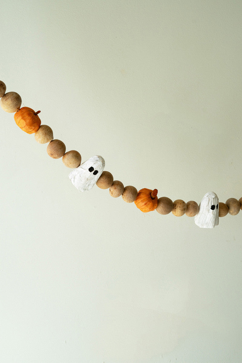 Gourd, Ghost and Pumpkin Garland