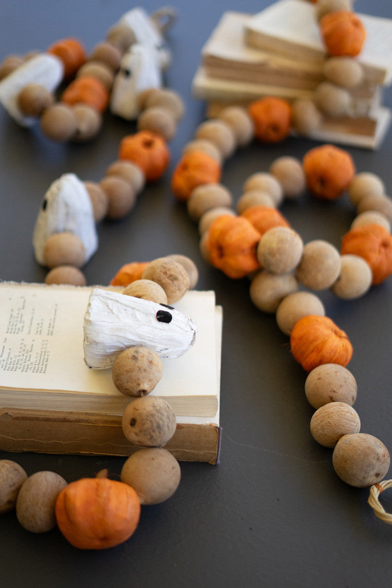 Gourd, Ghost and Pumpkin Garland