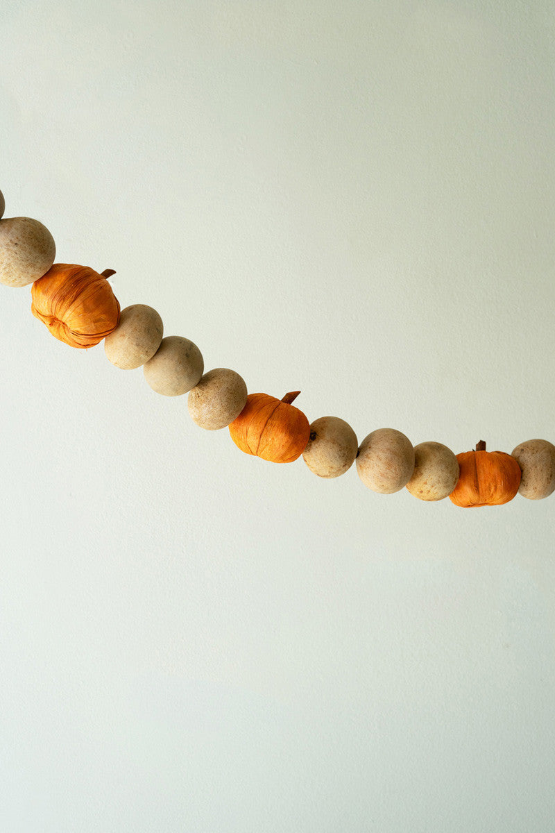 Gourd Pumpkin Orange Garland