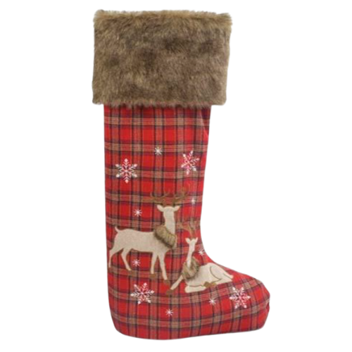 Near & Deer Standing Stocking