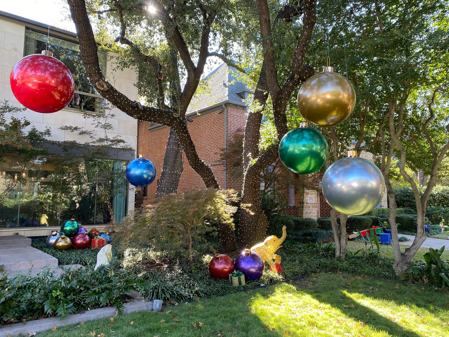 Holiball Life-size Inflatable Ornaments