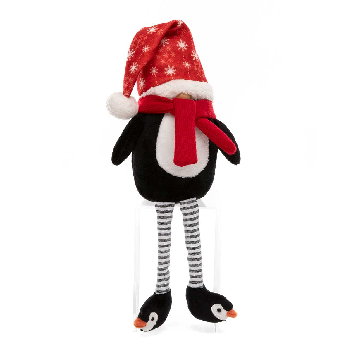 PENGUIN GNOME WITH RED/WHITE WITH FLOPPY LEGS