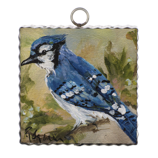 Mini Blue Jay Print