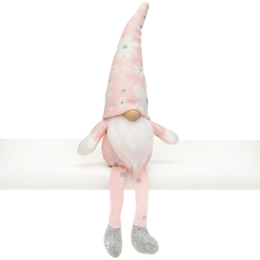 WHOOPSIE DAISY GNOME PINK/WHITE WITH WIRED HAT,