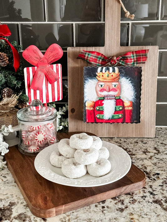 Mini Elegant Nutcracker Print