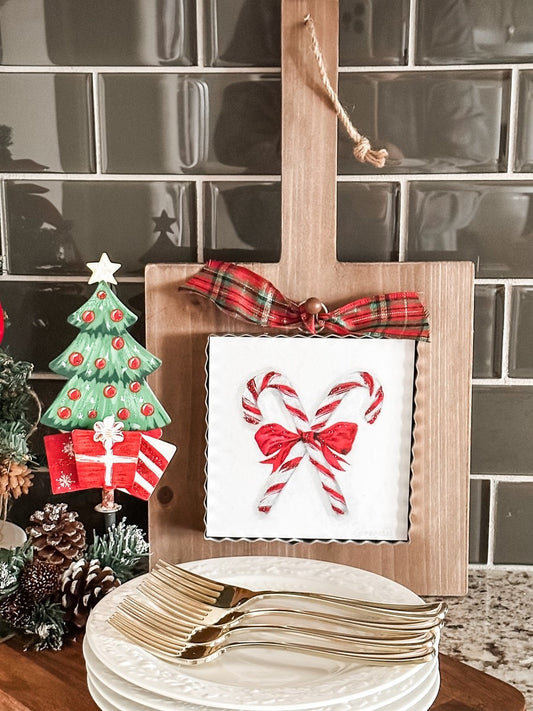 Mini CrissCross Candy Canes Print