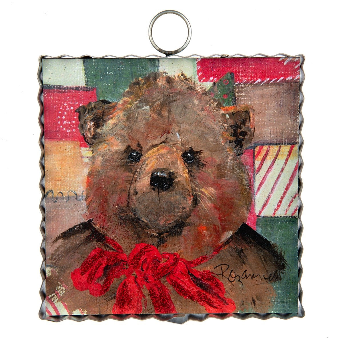 Mini Christmas Bear Print