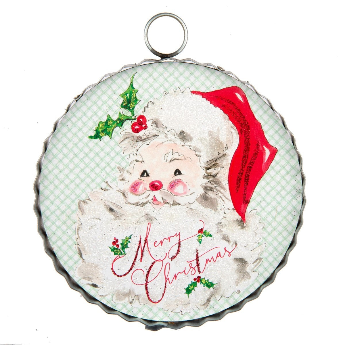 Mini Traditional Santa Charm