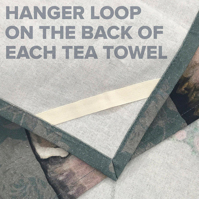 Floral Time Tea Towel