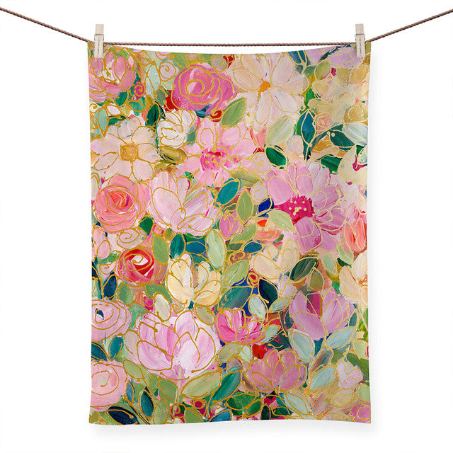 Gilded Beauty Tea Towel