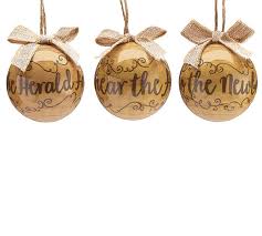 WOODLAND WINTER ORNAMENT SET/GIFT BOX