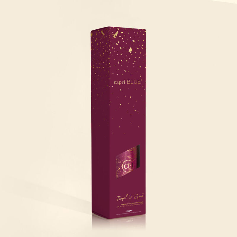 Tinsel & Spice Glimmer Reed Diffuser, 8 fl oz